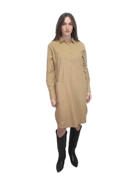 Платье стандартного кроя Blauer, золотой