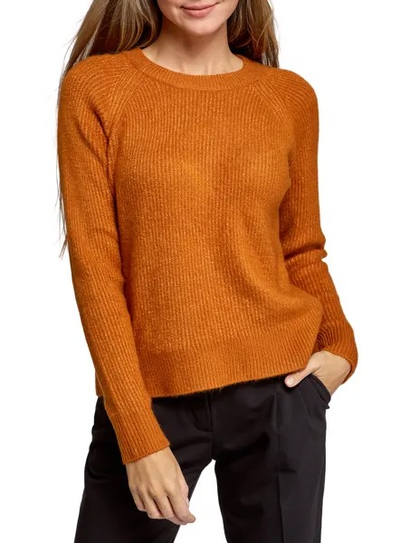 Джемпер женский oodji 63807335-2 красный 2XL