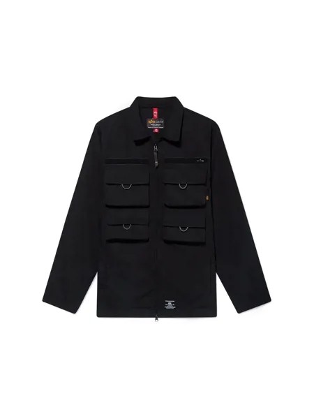 Alpha Industries Nylon Cargo Shirt Jacket