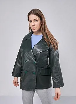 Кожаный плащ 06, КАЛЯЕВ