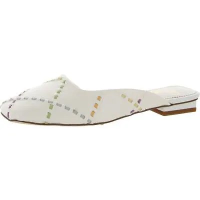 Женские шлепанцы Sarto Franco Sarto Tiara White 8.5 Medium (B,M) BHFO 9303