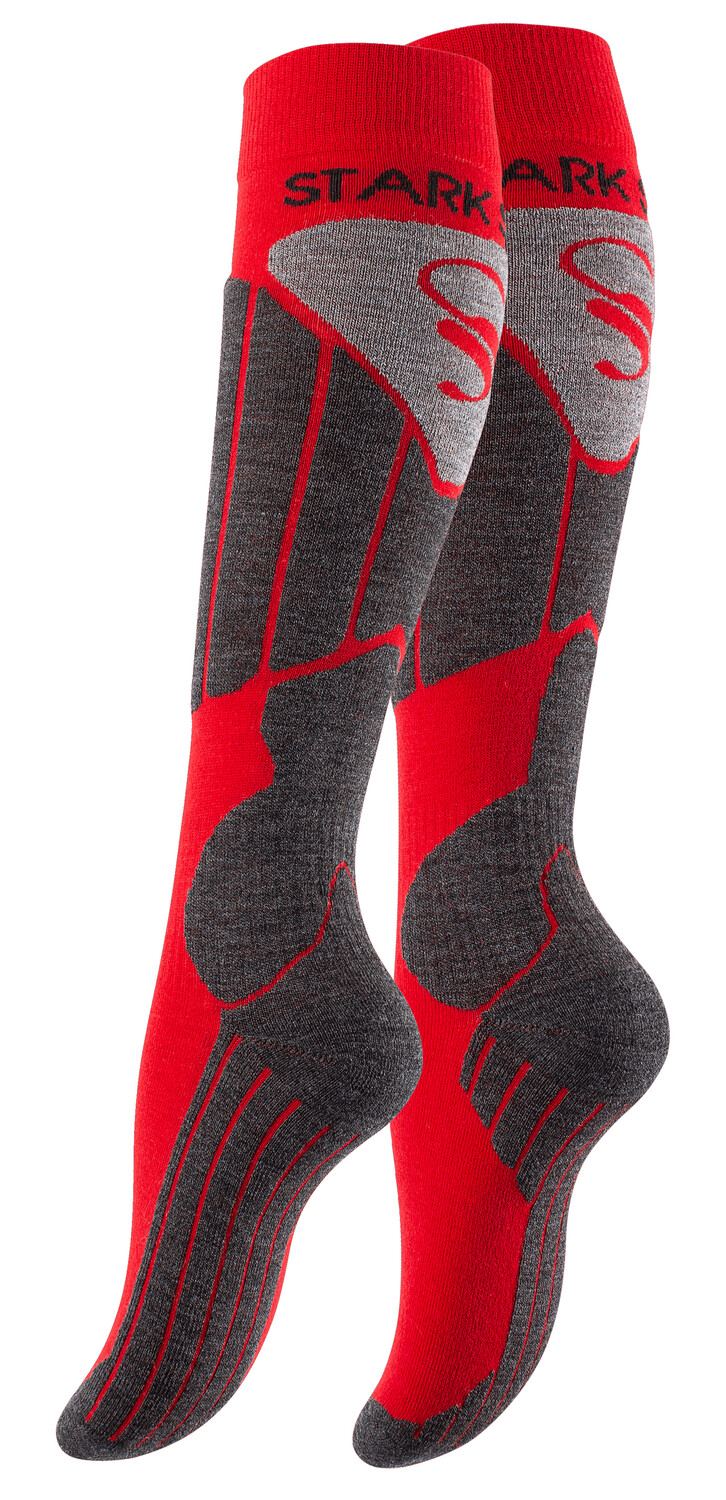 Носки Stark Soul Damen Ski mit Polsterung, красный