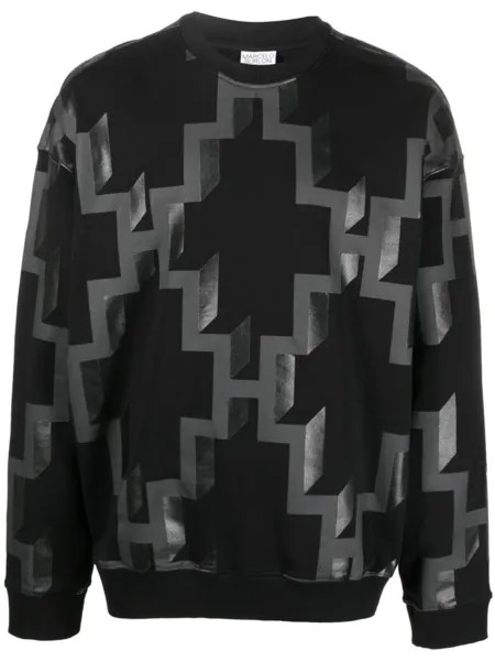 Marcelo Burlon County of Milan толстовка с логотипом, черный