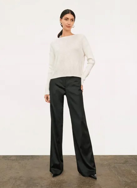Свитер укороченный Basket Weave Donna Karan