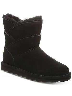 Женские зимние сапоги BEAR PAW с черной отделкой из змеиной кожи Never Wet Stain Angela Toe Snow Boots 5