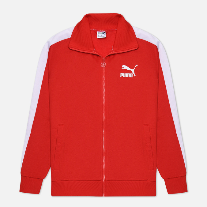 Мужская олимпийка Puma Iconic T7 Track красный, Размер M