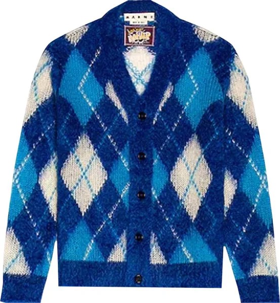 Кардиган Marni Cardigan 'Ocean', синий