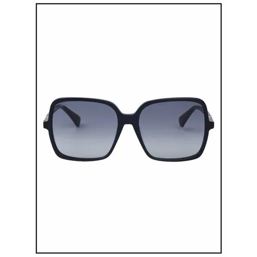 Солнцезащитные очки Max Mara, черный, бордовый