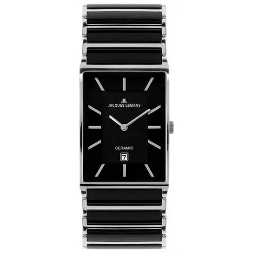 Наручные часы JACQUES LEMANS Classic 61207, черный, мультиколор