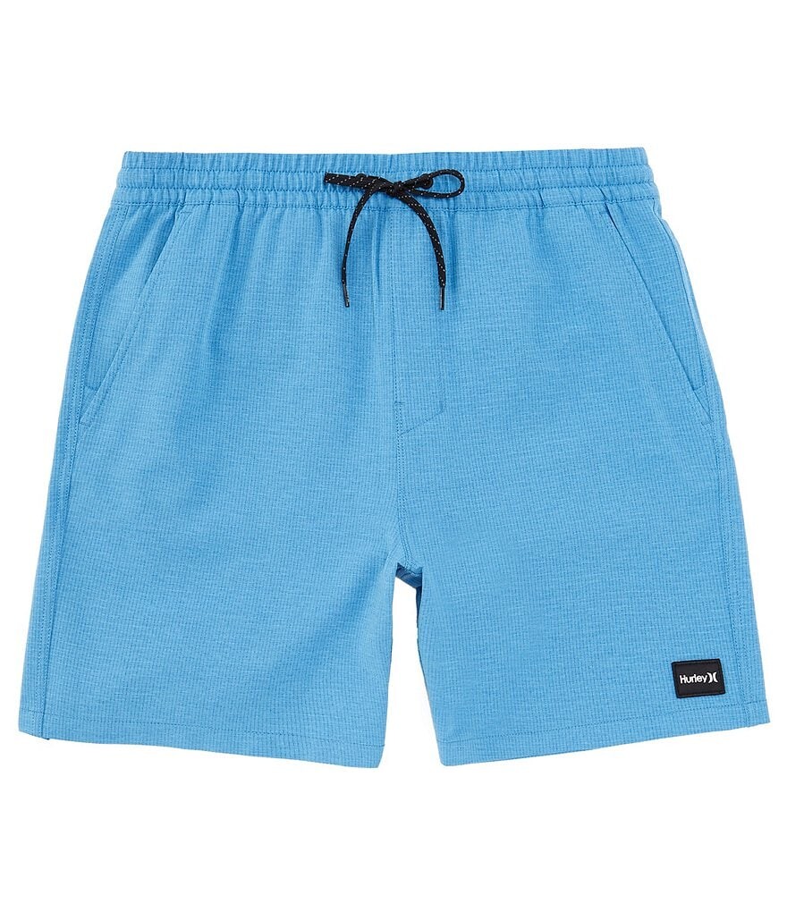Hurley Elastic-Watist Phantom Zuma II 18 Шорты для волейбола с внешним швом, синий