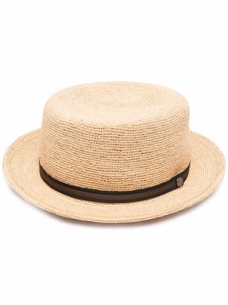 Borsalino соломенная шляпа Bucket
