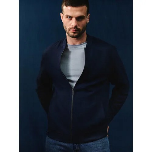 Бомбер Zarina, размер M, синий