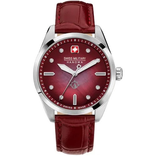 Наручные часы Swiss Military Hanowa Land SMWLA2100802, красный