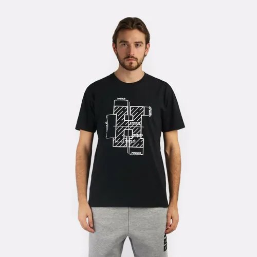 Футболка Hard, размер 2XL, черный