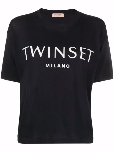 TWINSET logo-print T-shirt