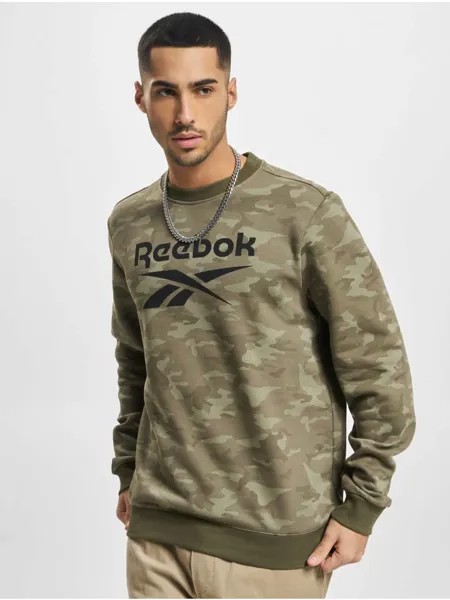 Толстовка Reebok, зеленый
