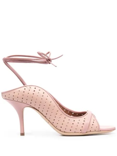 Босоножки Alba 85 с завязками Malone Souliers, розовый