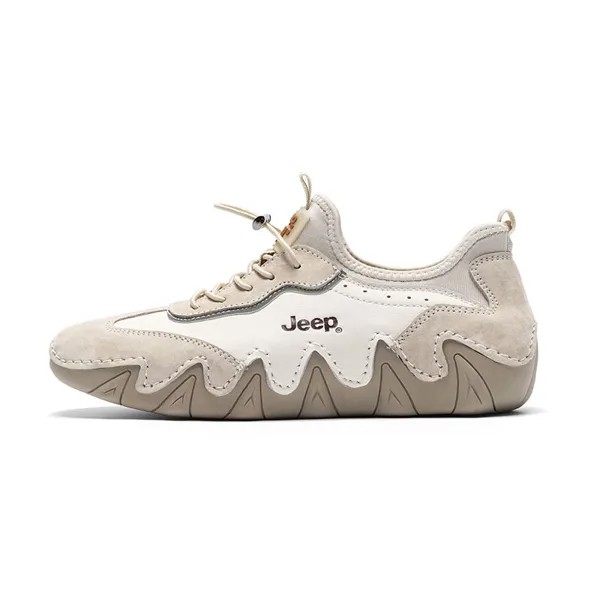 Кроссовки Jeep Lifestyle Shoes Women's Low-top White, белый/серый