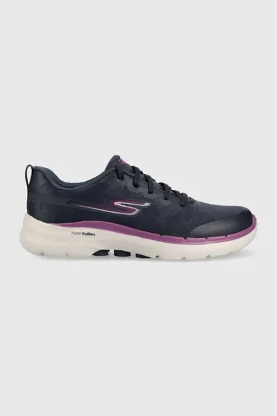 Кроссовки GOwalk 6 Skechers, темно-синий