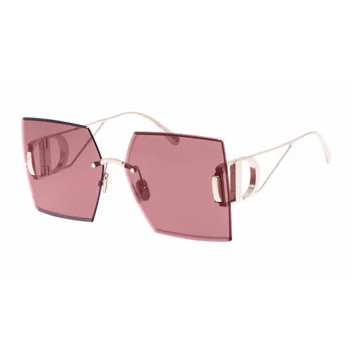 Солнцезащитные очки Dior, розовый, золотой