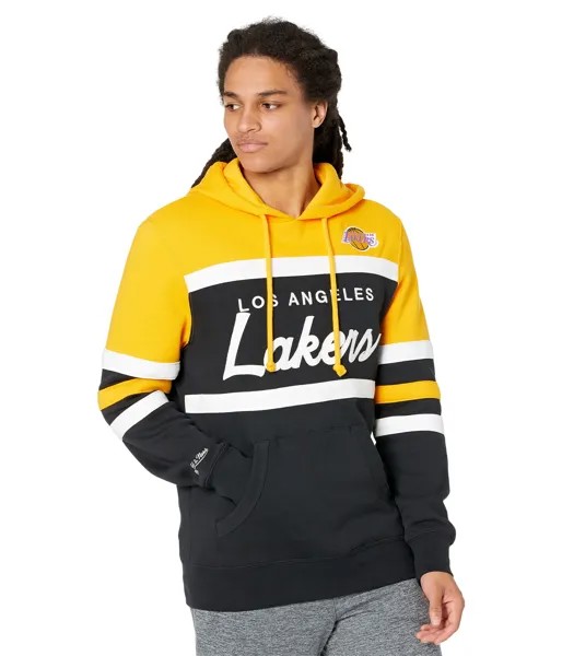 Худи Mitchell & Ness, NBA Head Coach Hoodie Lakers