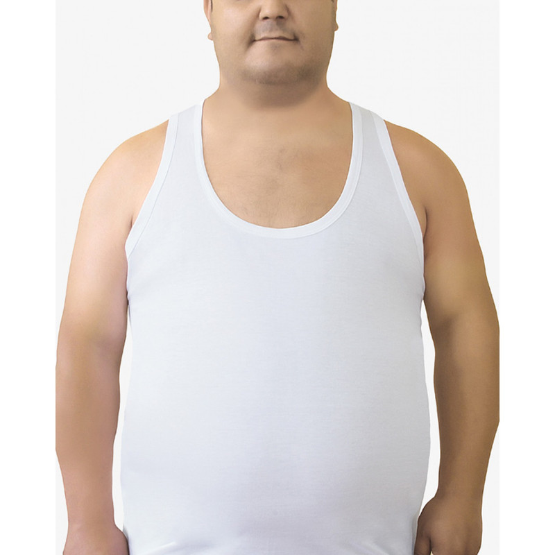Майка мужская 1036 0ztas белая 3XL
