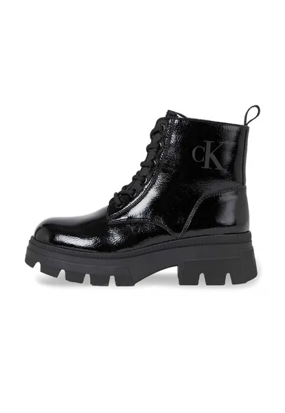 Ботинки на платформе Calvin Klein Jeans CHUNKY COMBAT, цвет triple black