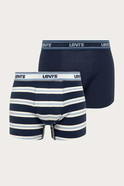 Боксеры (2 пары) Levi's, темно-синий