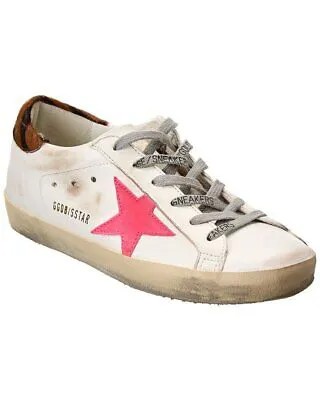 Женские кожаные кроссовки Golden Goose Superstar