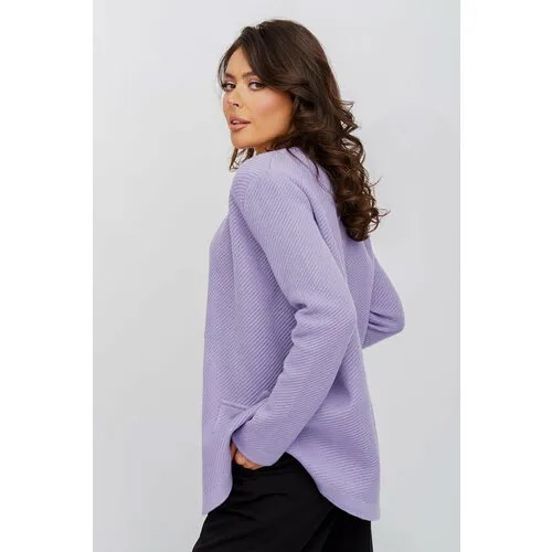 Пиджак Текстильная Мануфактура, размер 54, лиловый