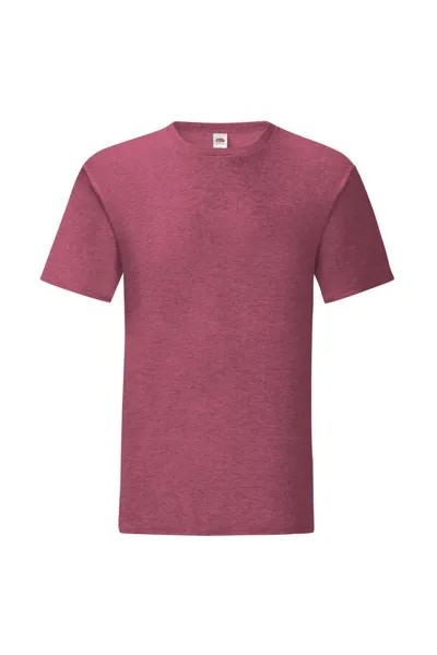 Футболка Iconic 150 «Хезер» Fruit of the Loom, красный