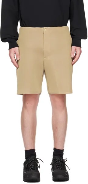 Бежевые шорты со вставками Fawn Descente ALLTERRAIN