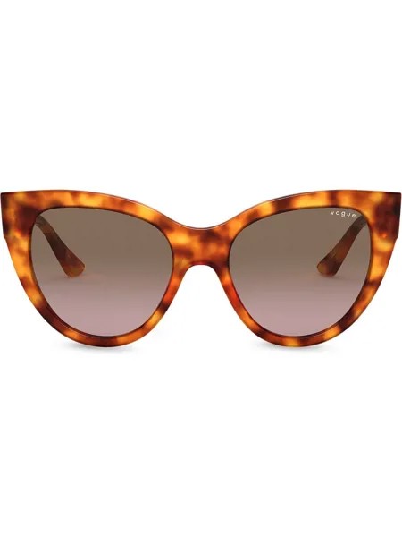 Vogue Eyewear массивные солнцезащитные очки в оправе 'кошачий глаз'