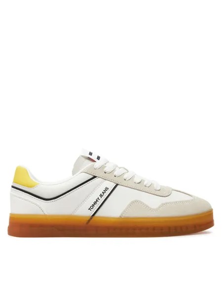 Кроссовки Tommy Jeans Tjm Leather Retro Cupsole EM0EM01414 Écru, экрю