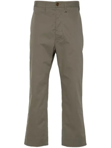 Vivienne Westwood укороченные брюки M Cropped Cruise, зеленый
