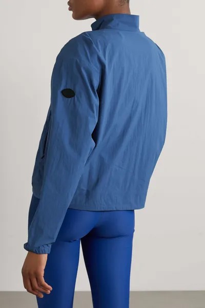 DISTRICT VISION куртка Kendra из переработанного материала с принтом, военно-морской