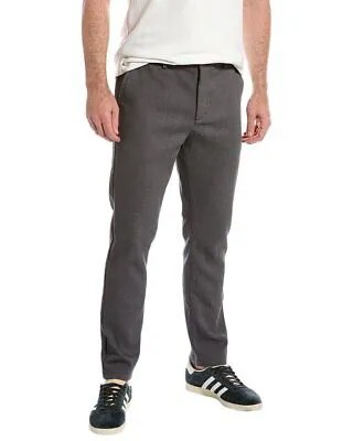 Karl Lagerfeld Мужские брюки с поясом и плоским передом с логотипом