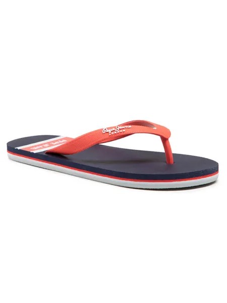 Шлепки Pepe Jeans, красный