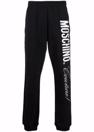 Moschino спортивные брюки с логотипом Moschino Couture