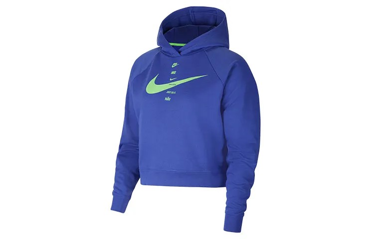 Женские худи и свитшоты Nike, цвет Blue