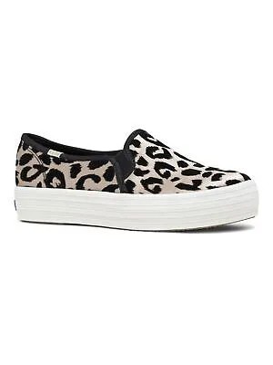 Женские черные слипоны KEDS For Kate Spade с трехъярусным носком и платформой, 9 м