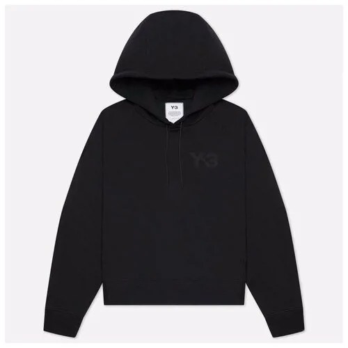 Женская толстовка Y-3 Classic Chest Logo Hoodie чёрный , Размер L