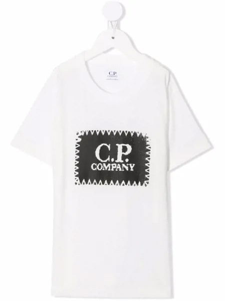 C.P. Company Kids футболка с логотипом