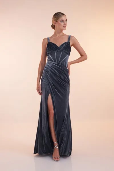 Платье Unique Mystic Glamour Dress, цвет Blue/Grey