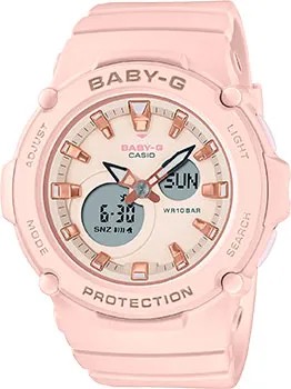 Японские наручные  женские часы Casio BGA-275-4A. Коллекция Baby-G