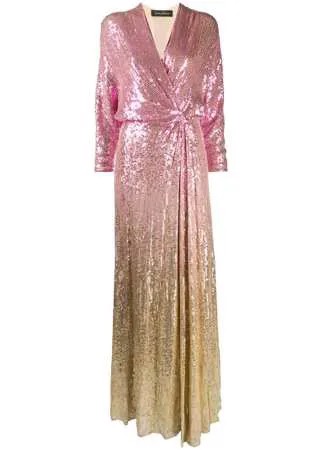 Jenny Packham платье с пайетками и эффектом омбре