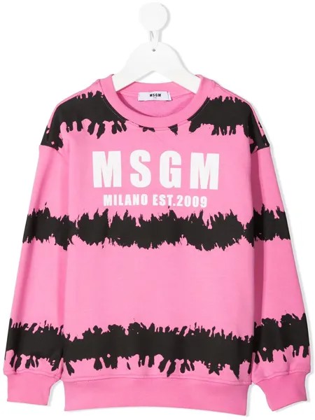 MSGM Kids толстовка с логотипом