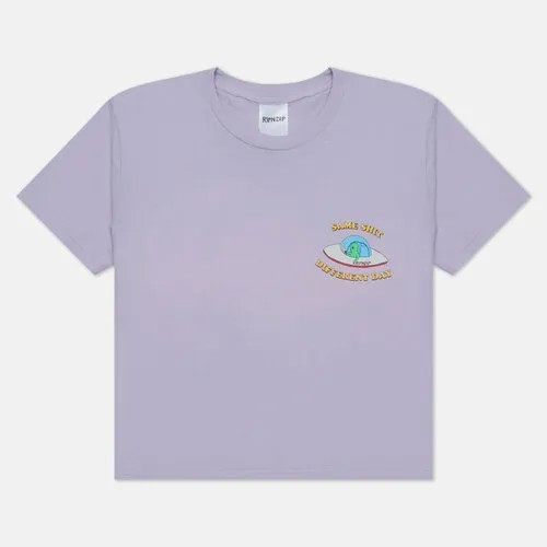 Футболка RIPNDIP, хлопок, размер M, фиолетовый