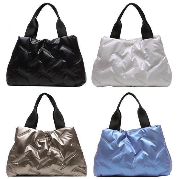 Мягкая стеганая сумочка Женские PU кожаные ватные мягкие сумки Элегантные сумки Сумки кошелек для дам Роскошный бренд Дизайнерский клатч