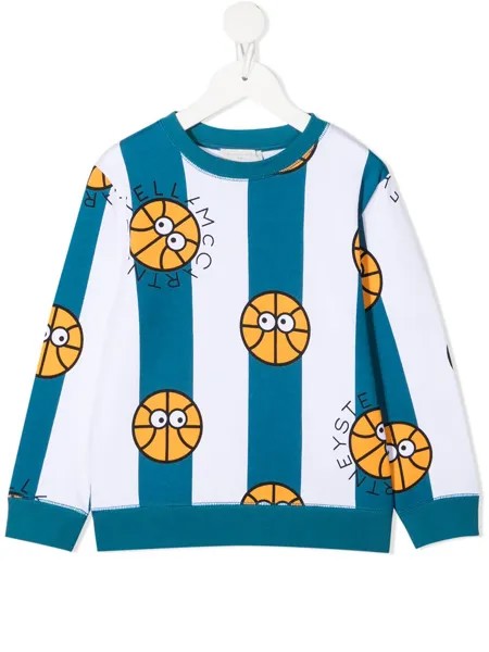 Stella McCartney Kids толстовка с принтом
